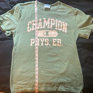 Embroidered Champion Phys. Ed. Sort Sleeve Tee